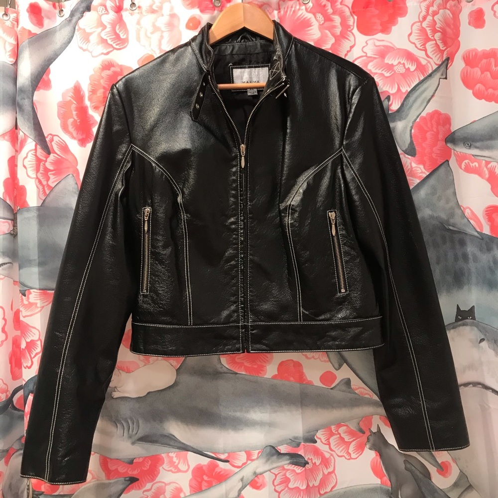 Wilsons Leather Black Jacket